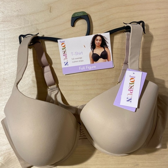 Joyspun Full Figure Modern T-Shirt Bra 42 DD (IZ) - Picture 5 of 11